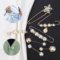 ราคา Z&P เสื้อผ้าเข็มกลัด Pearl Lapel Pin เสื้อกันหนาวชุดเข็มกลัดกางเกง Pins Badge Bule COD (51956018428)