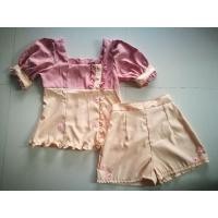 ราคา ชุดเซต กางเกงขาสั้น งานป้าย viranda❤ มือ 1 (8418031168)