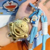 ราคา 999 Pure Gold Gold Flying Doraemon พวงกุญแจห้อยกระเป๋าจี้โดราเอมอนสายรัดข้อมือโทรศัพท์มือถือ Lanyard 4.25 (57109473563)