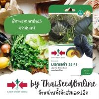 ราคา GGEW เมล็ดพันธุ์ซฟ ฟักทองมรกตดำ 35 ตราศรแดง Pumpkin (480032197)