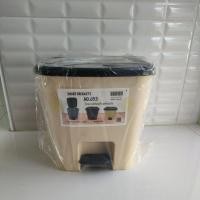 ราคา ถังขยะทรงเหลี่ยมมีฝาเหยียบเปิดปิดได้ (41261364227)