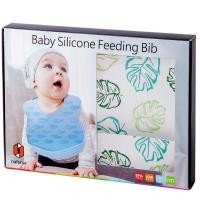 ราคา Naforye Baby Silicone Feeding Bib (46706179410)