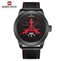 ราคา นาฬิกา นาฬิกา naviforce แท้ รุ่น NF9156 B/R/B สีดำแดง สายหนัง รับประกัน 1ปี ของแท้ 100% (1831859126)