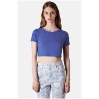 ราคา Topshop blue crop เสื้อครอป ส่งฟรี ลทบ.!! (913312381)