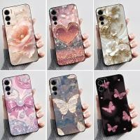 ราคา เคสโทรศัพท์พิมพ์ลายสําหรับ DooGee N60 Pro ซิลิโคนอ่อนนุ่มฝาครอบเปลือกสีดําดอกไม้น่ารักการ์ตูนปลอก (53756953724)