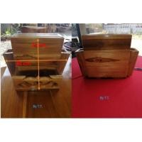 ราคา ที่เสียบมีด ที่เก็บมีด พร้อมที่วางขวดเครื่องปรุง ไม้สัก (6916338366)