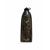 ราคา พระร่วงยืน หลังลายผ้า กรุวัดพระศรีรัตนมหาธาตุ เนื้อชินสนิมแดง กว้าง 3 cm ยาว9 cm (21727176406)