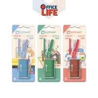 ราคา Elephant (ตราช้าง) เครื่องเย็บกระดาษ No.MINI-10/Y2 ลาย LiquidCat V.2 คละสี (1 เครื่อง) (42809983597)