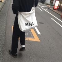 ราคา กระเป๋า MHL. Margaret Howell 2 Ways Heavy Cotton Tote (2955204389)