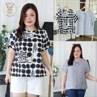 ราคา ตัวกว้างพลัสไซส์ เสื้อลินินแต่งขอบคอ S890-0006 ผ้าลินินแท้ พิมพ์ลาย ปักลาย เสื้อลินินสาวอวบ ลินินพลัสไซส์ ลินินไซส์ใหญ่ (57956221233)