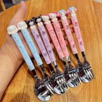 ราคา ชุดช้อนส้อมหัวโมเดลลาย sanrio - มีทั้งหมด 4 ลาย (56304962090)