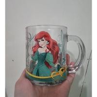 ราคา (Briliant) แก้วน้ํา Disney Ariel Little Mermaid Princess 350 มล. ถ้วยแก้ว (15178774310)