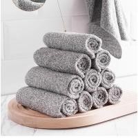 ราคา 2ชิ้นครัวผ้าขนหนูไม้ไผ่ถ่านไฟเบอร์ผ้าเช็ดจานครัวเรือนทําความสะอาดผ้าไมโครไฟเบอร์ผ้าขนหนู เศษผ้า สําหรับห้องครัว (43906828596)
