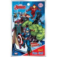 ราคา AVENGERS Mini Fun Set POWER STRONG ขนาด 10x16.5ซม. ชุดมินิฟันเซ็ตอเวนเจอร์ส (สมุดระบายสี+สติ๊กเกอร์+ตัวปั๊ม) Marvel [K] (13903528048)