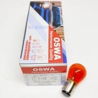 ราคา หลอดไฟ 308 24V 25/10W สีส้ม OSWA 10หลอด หรือหลอด308 หลอดไฟ2จุดหลอดใหญ่ สำหรับรถขนาดใหญ่ (44324106384)