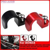 ราคา Motorcycle Accessories Brake Hose Holder Clamp Front Guide CNC Aluminum For Honda CRF250L CRF250M 2 (51156548317)