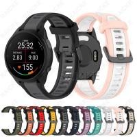 ราคา สายซิลิโคนอ่อนนุ่มเปลี่ยนสายสำหรับ Garmin vivoactive 5 6/3 Music / Forerunner 55/165/245/645/158/168 / Approach S50 (26229412769)