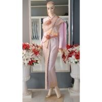 ราคา ชุดไทยศิวาลัยสีชมพู (5192518751)