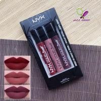 ราคา NYX Liquid Suede Cream Lipstick LSCL SET03 (134167614)