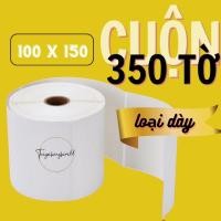 ราคา กระดาษพิมพ์ความร้อน ROLL 350 แผ่นขนาด 100x150mm กระดาษพิมพ์อีคอมเมิร์ซ พิมพ์บิล สติ๊กเกอร์รูปลอก - Tuigoihanghcm-88 (46606539059)