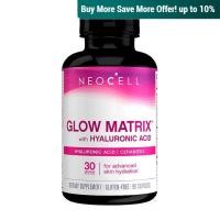 ราคา Neocell, Glow Matrix, Hyaluronic Acid + Ceramides, 90 Capsules (24602151527)