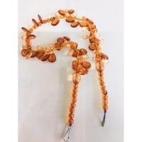 ราคา สร้อยคอลูกปัดสีบุษราคัม (8212612094)