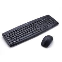 ราคา คีย์บอร์ด + เมาส์ ไร้สาย กันน้ำ MICROPACK iFree Lite KM-203W Keyboard Mouse Wireless combo classic (11218705971)