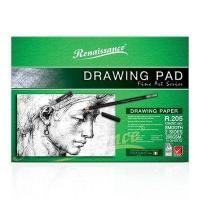 ราคา กระดาษ100ปอนด์ แบบเรียบ สมุดวาดเขียน กระดาษร้อยปอนด์แบบเล่ม Renaissance R205( A4 ) (42858847057)