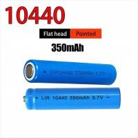 ราคา 10440 AAA 350mAh 3.7v แบตเตอรี่ลิเธียมไอออนแบบชาร์จได้สำหรับไมโครโฟน ไฟฉาย วิทยุ เครื่องเล่นวิดีโอเกม (43011849049)