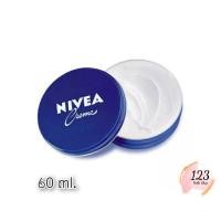 ราคา (1ตลับ) Nivea Cream Creme 60 มล. นีเวีย ครีมบำรุงผิว ตลับ ✨ (23090627537)