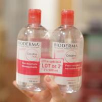 ราคา ใหม่แท้ จากฝรั่งเศส BIODERMA H2O CREALINE / SENSIBIO ฝาชมพู 500ml.x2ขวด เหมาะกับคนผิวแพ้ง่าย ใช้ไม่ทันขอปล่อยต่อ (1567806162)