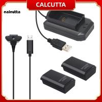 ราคา [calcutta] ชุดชาร์จแบตเตอรี่สําหรับนักเล่นเกมแบบชาร์จไฟได้สําหรับ Xbox 360 (48057566739)
