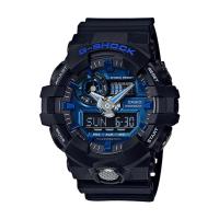 ราคา Casio G-Shock นาฬิกาข้อมือผู้ชาย สายเรซิ่น รุ่น GA-710,GA-710-1A2 - สีดำ (416701336)