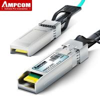 ราคา Ampcom 25G SFP28 Active Opitical Cable (AOC) OFNR, เข้ากันได้กับ Cisco, Mikrotik, Fortinet, Ubiquiti, Netgear, Arista ฯลฯ (19387641879)