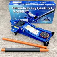 ราคา แม่แรงตะเข้ 3.5ตัน โหลดเตี้ย 2สูบ Hydraulic Jack 3.5Ton (1637073728)