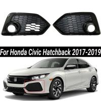 ราคา 2pcs สําหรับ Honda Civic Hatchback 2017 2018 2019 ด้านหน้ากันชนหมอก Grille 71108-TGG-A20 71103-TGG-A20 (40480302369)