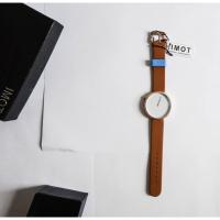 ราคา นาฬิกาข้อมือสายหนัง สไตล์minimal (167962240)