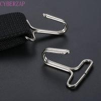 ราคา CYBERZAP Car Seat Cushion Hook Car Seat Cushion Metal Fastener For Hanging Triangle Straps Shower Curtain Auto Parts (47408793262)