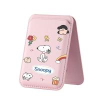ราคา กระเป๋าสตางค์ลาย Snoopy สําหรับ iPhone 16 15 14 13 12 pro Max 16Plus Card Phone Holder for Case Pocket Cover (28868266647)