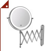 ราคา FASCINATE : FCNRM381A* กระจกส่องหน้าสองด้านแบบติดผนัง Modern Wall Mounted Chrome Magnifying Mirror (43354268605)
