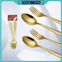 ราคา ช้อน+ส้อม สีทอง ชุดช้อนส้อมสีทอง ลายสวย #พร้อมส่ง No.1356 (44229298128)