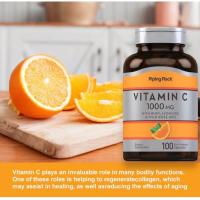 ราคา [สินค้า ตรงปก] ผลิตอเมริกา Vitamin C Plus วิตามินซี 1000 mg Citrus Bioflavonoid, Rosehip 100 แคปซูล (25972503162)