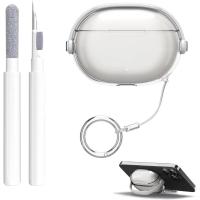 ราคา Secure Lock สําหรับ Beats Studio Buds Plus Case Cover 2023,สไตล์หูฟังน่ารักสําหรับ Beats Studio Buds Case Clear 2021,Shockproof Soft TPU Skin (43924061274)