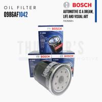 ราคา BOSCH Oil Filter กรองน้ำมันเครื่อง บีเอ็มดับบลิว BMW 1502 (E6/E10), 3 (E30, E21), 5(E12, E28), 0986AF1042 (42915138193)
