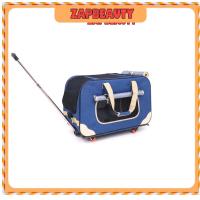 ราคา Dodopet กระเป๋าใส่สัตว์เลี้ยง มีล้อ จุ15กก ขนาด ก35X46Xลึก62ซม ใบใหญ่ รุ่นSL021 กระเป๋าใส่สุนัข กระเป๋าสุนัขมีล้อ BLUE (8404614474)