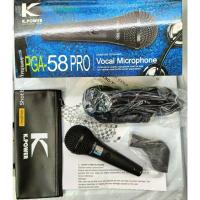 ราคา ไมค์โครโฟน K.POWER รุ่น PGA58PROไมค์ร้องเพลง สัมนา Professional microphoneไมโครโฟนร้องเพลง ไมค์สาย พร้อมสายไมค์ 4เมตร (25869461701)