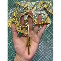 ราคา ตะขอทองเหลืองเก่า โบราณ สมบูรณ์ คลาสสิค (47851242905)
