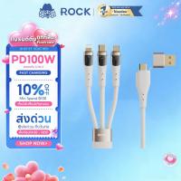ราคา ROCK G20 สายชาร์จเร็วมัลติฟังก์ชั่น2in3 (ยาว1.5 เมตร สีดำ/สีกากี) สายชาร์จพอร์ตUSB/Type-C ถึง Type-C+Li+Micro (26867262456)