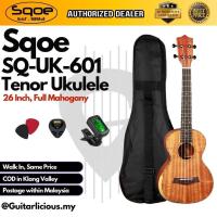 ราคา SQOE SQ-UK-601 , 26 นิ้ว Tenor Full Mahagony Body Ukulele ( SQUK601 / SQ-UK / UK601 / 601 ) (53503529700)