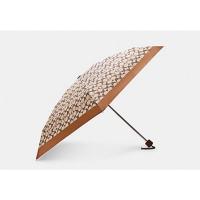 ราคา Coach แท้% พร้อมส่งUv Protection Signature Mini Umbrella (22375632014)